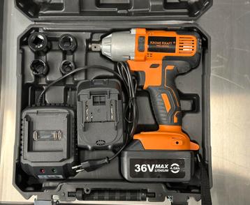 NIEUW Slagmoersleutel - 36 Volt - 2 Batijeren   beschikbaar voor biedingen