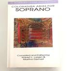 Soprano Arias coloratuur arias, Schirmer, Vocal piano scores, Boeken, Ophalen of Verzenden, Zo goed als nieuw, Overige onderwerpen