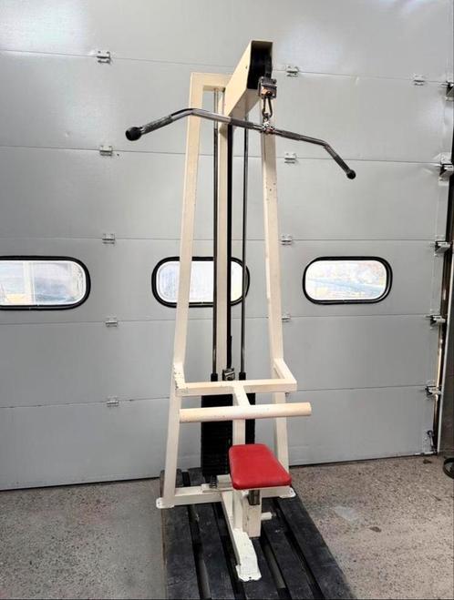 Gym 80 lat pulldown / lat pulldown / lat machine, Sport en Fitness, Fitnessmaterialen, Gebruikt, Overige typen, Armen, Benen, Borst