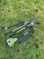 Combi système moteur 2 temps, Tuin en Terras, Tuinsproeiers, Ophalen, Gebruikt