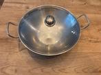 Wok WMF 36cm (Roestvrij Staal, Compatibel met Inductie), Ophalen, Wok