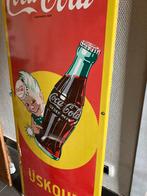 Emaille uithangbord Coca-Cola., Antiek en Kunst, Ophalen