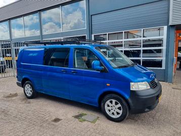 Volkswagen Transporter 2.5 TDI 96 KW L2 DC / DOKA / MIXTO, Autos, Achat, 4 portes, Entreprise, 2500 kg