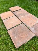 Lot authentieke terracotta tegels, Antiek en Kunst, Ophalen