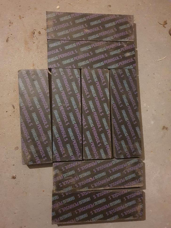 8x Foamglas Perinsul S 50 x 140 x 450 mm, Doe-het-zelf en Bouw, Isolatie en Afdichting, Ophalen