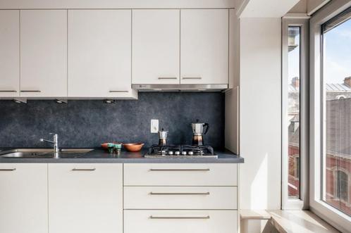 Moderne witte keuken, Huis en Inrichting, Keuken | Complete keukens, Gebruikt, Enkelwandige keuken, Wit, Composiet, Ophalen