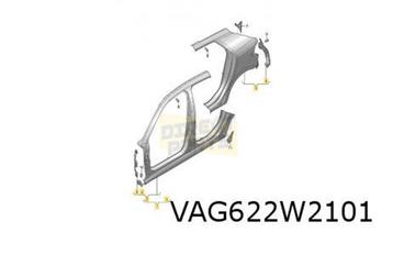 Audi A1 (11/18-) (GBA) zijpaneel Links Origineel! 82G810075T beschikbaar voor biedingen