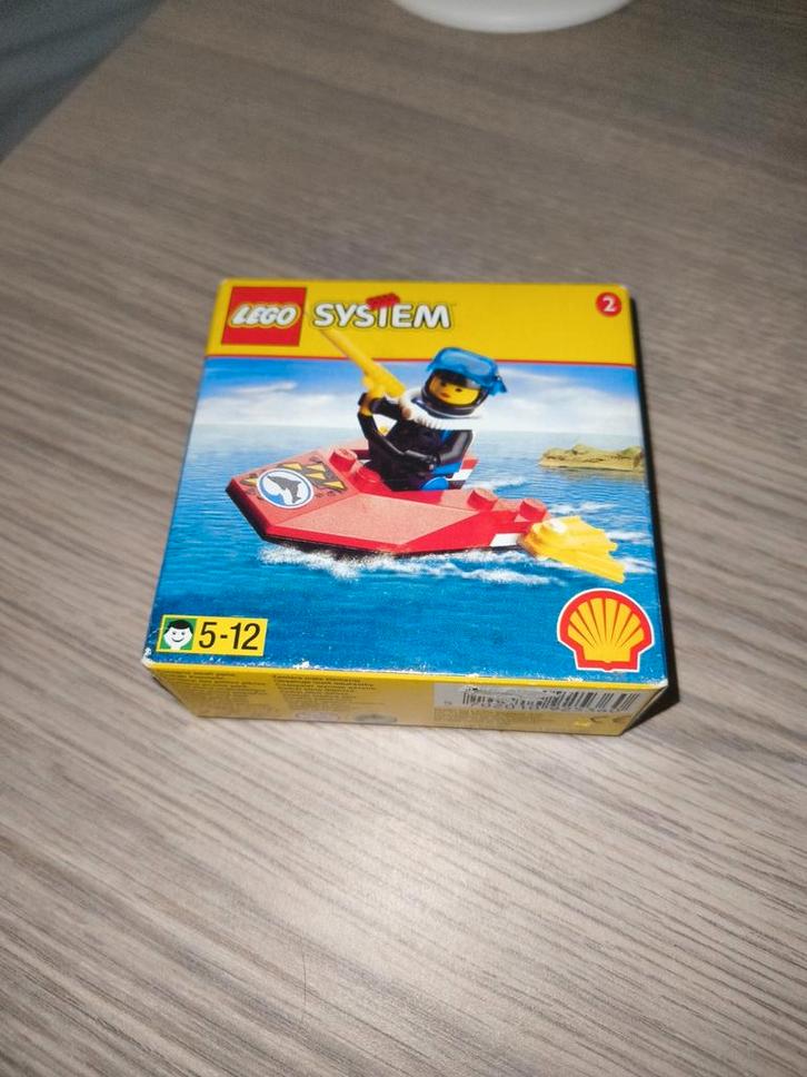 Lego system 2536 Shell, Duiker met jetski, ongeopend, Kinderen en Baby's, Speelgoed | Duplo en Lego, Nieuw, Lego, Complete set
