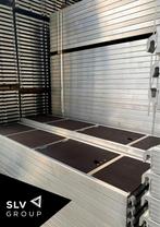 Aluminium Steigers Echafaudage 193,41m2  SLV-73, Doe-het-zelf en Bouw, Steigers, Ophalen of Verzenden, Nieuw, Gevelsteiger, 5 meter of hoger