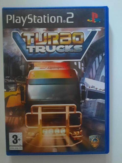 Turbo Trucks, Games en Spelcomputers, Games | Sony PlayStation 2, Zo goed als nieuw, Racen en Vliegen, Vanaf 3 jaar, Ophalen of Verzenden