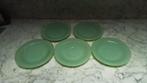 5 Fire King vintage bordjes, Antiek en Kunst, Verzenden