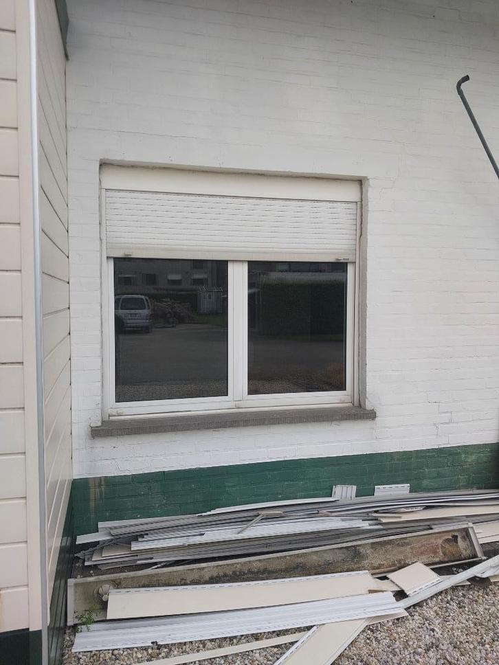 Fenêtre avec volet, Bricolage & Construction, Vitres, Châssis & Fenêtres, Utilisé, Fenêtre de façade ou Vitre, 160 cm ou plus