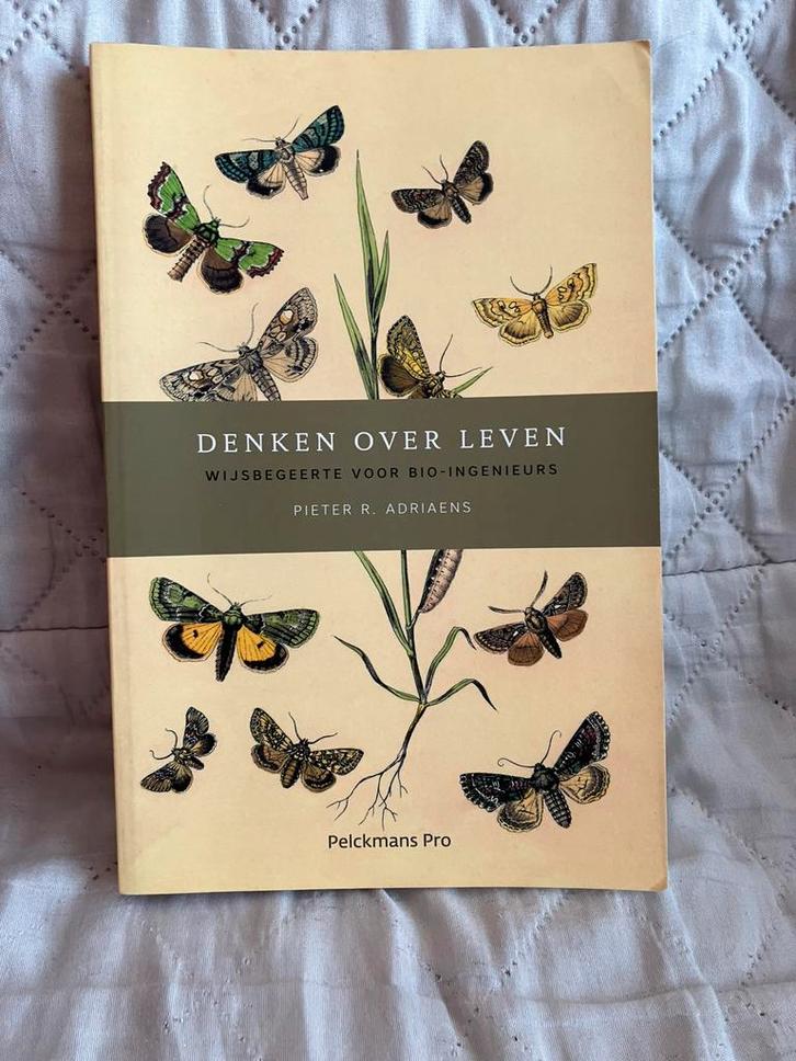 Pieter R. Adriaens - Denken over leven, Boeken, Filosofie, Gelezen, Wijsbegeerte of Ethiek, Ophalen of Verzenden
