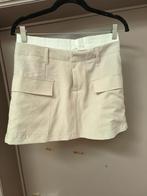 Beige minirokje met witte rand, Ophalen, Only, Beige, Zo goed als nieuw