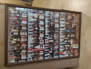 Foto bierflesjes met kader beschikbaar voor biedingen