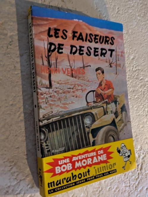Bob Morane (Les faiseurs de désert)., Boeken, Avontuur en Actie, Zo goed als nieuw, Ophalen of Verzenden