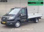 Ford Transit 170pk Open Laadbak Dubbellucht 3,5t Trekhaak Ai, Parkeercamera, Stof, Euro 6, 4 cilinders