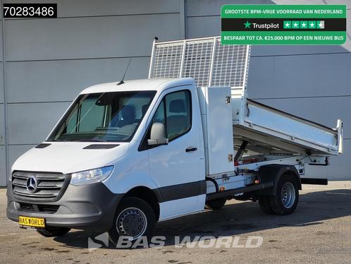 Mercedes Sprinter 514 CDI Kipper met Kist Dubbellucht 3,5t T, Auto's, Bestelwagens en Lichte vracht, Bedrijf, Te koop, Airconditioning