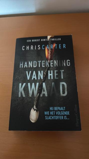 Chris Carter - Handtekening van het kwaad beschikbaar voor biedingen