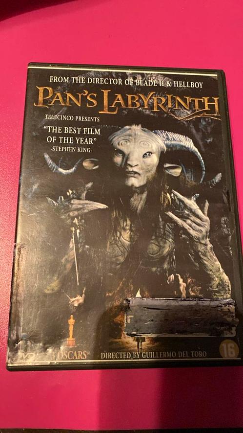 DVD / STEPHEN KING / PAN’S LABYRINTH ! 4 + 2GRATIS ❤️, Cd's en Dvd's, Dvd's | Horror, Zo goed als nieuw, Ophalen of Verzenden