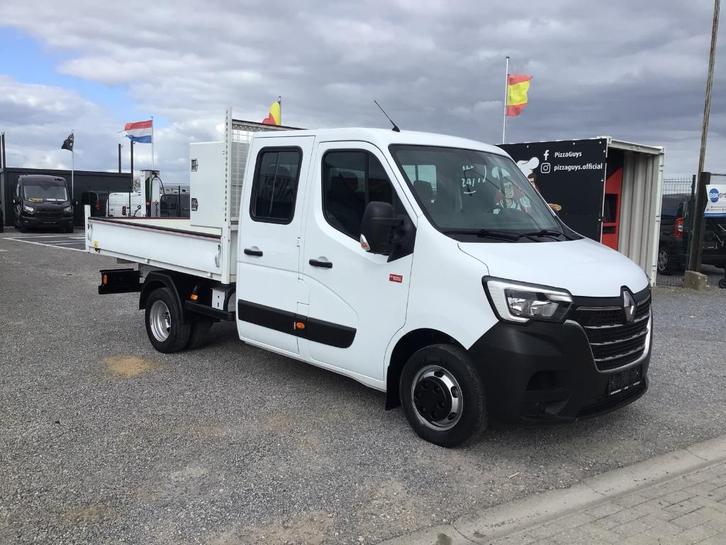 renault master laadbak/koffer 6plaatsen 2021 56000km 20950e, Auto's, Bestelwagens en Lichte vracht, Bedrijf, Te koop, ABS, Airbags