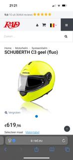 Schuberth C3 pro systeemhelm Senna ingebouwde radio etc, Motoren, Systeemhelm, Heren, S, Ophalen