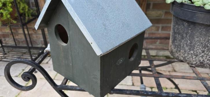 Nestkast voor eekhoorn (2 stuks), Dieren en Toebehoren, Vogels | Hokken en Kooien, Zo goed als nieuw, Overige typen, Hout, Ophalen