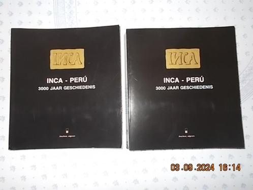 2 Boeken INCA - PERU 3000 jaar geschiedenis, Boeken, Kunst en Cultuur | Beeldend, Zo goed als nieuw, Ophalen