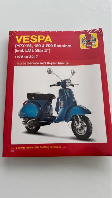 Haynes Vespa PX125-150-200 Manual, Motoren, Handleidingen en Instructieboekjes, Ophalen of Verzenden, Overige merken