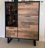 Hoge dressoir Henders & Hazel, Huis en Inrichting, Ophalen, 100 tot 150 cm, Zo goed als nieuw, Met deur(en)