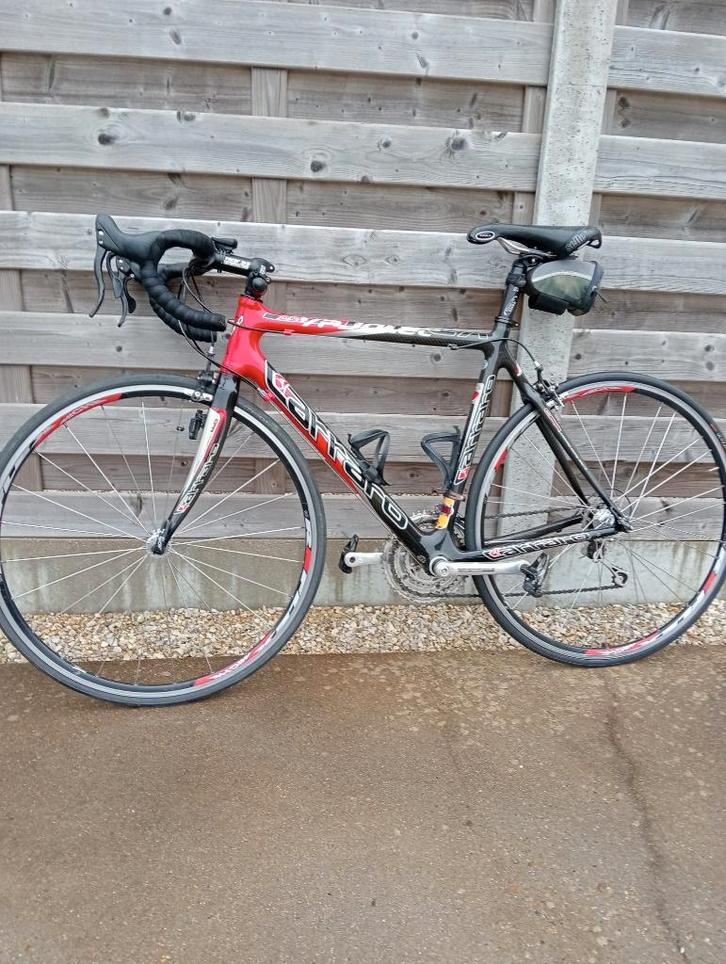 carbon koersfiets, Fietsen en Brommers, Fietsen | Racefietsen, Zo goed als nieuw, Heren, Meer dan 20 versnellingen, Carbon, 53 tot 57 cm