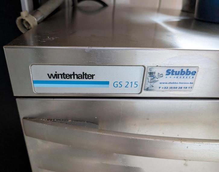 Winterhalter GS 215 *gebruikt*, Zakelijke goederen, Horeca | Keukenapparatuur, Wassen en Drogen, Gebruikt, Ophalen