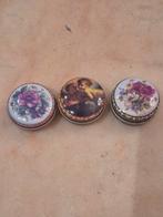 Set van 3 pillendoosjes in nieuwstaat., Ophalen, Zo goed als nieuw, Overige kleuren, Heer of Dame