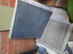 Gratis afhalen, keramische tegels 60x60 cm, Antraciet 8,6 m², Doe-het-zelf en Bouw, Ophalen, Nieuw