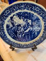 Oud bord 'Delfts Blauw', Antiek en Kunst, Ophalen