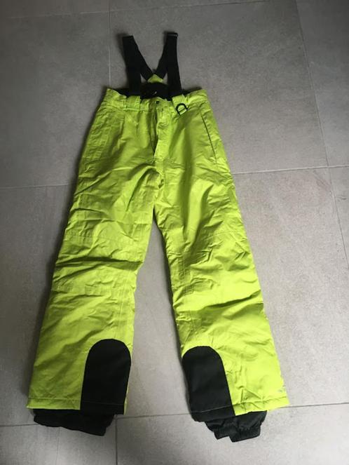 Crivit fluo skibroek mt 134/140 en Wedze Skihandschoenen 8j, Sport en Fitness, Skiën en Langlaufen, Ophalen of Verzenden