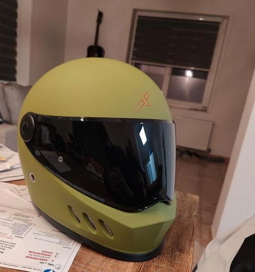 Dexter commando-helm als nieuw (2 vizieren), Motoren, Kleding | Motorhelmen, Dames, Heren, Integraalhelm, M, Ophalen of Verzenden