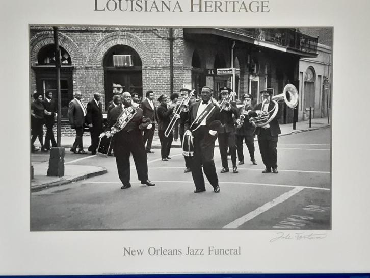 Luke Fontana, fotografie, New Orleans, Antiek en Kunst, Curiosa en Brocante, Ophalen of Verzenden