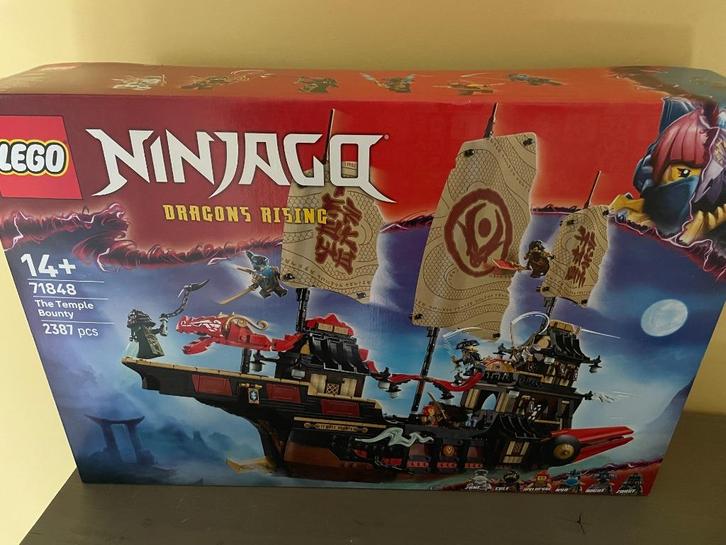 Lego 71848 The Temple Bounty, Kinderen en Baby's, Speelgoed | Duplo en Lego, Zo goed als nieuw, Lego, Complete set, Ophalen of Verzenden