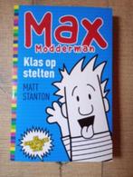 boek van matt stanton; max modderman 1 : klas op stelten, Comme neuf, Fiction général, Matt stanton, Enlèvement ou Envoi