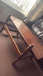 Salontafel hout, Ophalen, Gebruikt, Rechthoekig