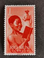 Rio Muni 1960 - missiehulp, missionaris, Postzegels en Munten, Postzegels | Afrika, Ophalen of Verzenden, Postfris
