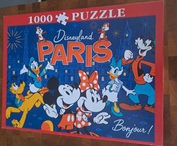 Puzzle disneyland Paris 1000 pièces. Neuf 
