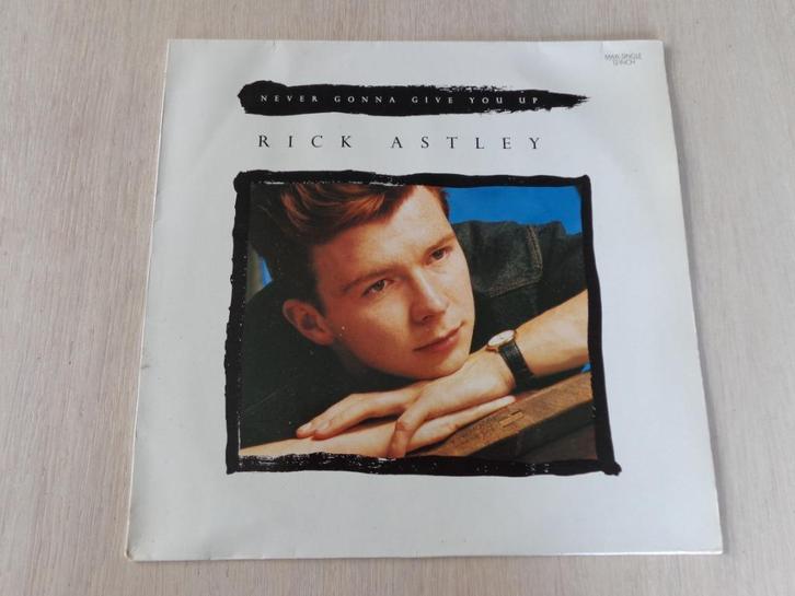 Rick Astley – Never Gonna Give You Up, Cd's en Dvd's, Vinyl | Overige Vinyl, Zo goed als nieuw, 12 inch, Ophalen of Verzenden