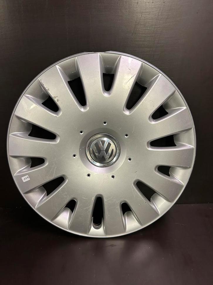 1 enjoliveur vw caddy golf 5,6,7,8 passat touran taigo 16", Autos : Divers, Enjoliveurs, Utilisé