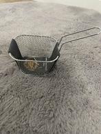 Grijze of gouden frituurmand, Ophalen of Verzenden, Zo goed als nieuw