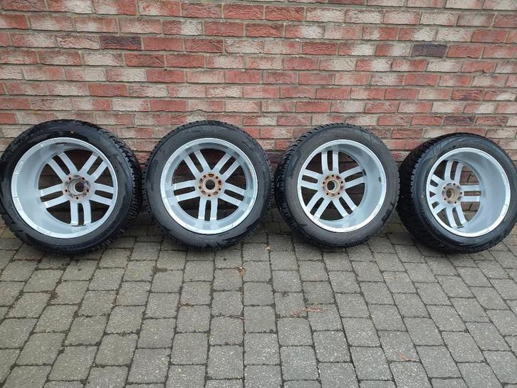 Jantes hiver, Autos : Pièces & Accessoires, Pneus & Jantes, Jante(s), Pneus hiver, 18 pouces, 215 mm, Véhicule de tourisme, Utilisé