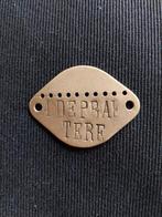ABBL 1940 naamplaatje dogtag wo2, Verzamelen, Militaria | Algemeen, Ophalen of Verzenden