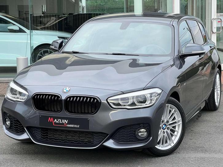 BMW 1 Serie 116 i * Pack M * Cuir * Navi * LED * Gar 1an *, Auto's, BMW, Bedrijf, Te koop, 1 Reeks, ABS, Airconditioning, Bluetooth