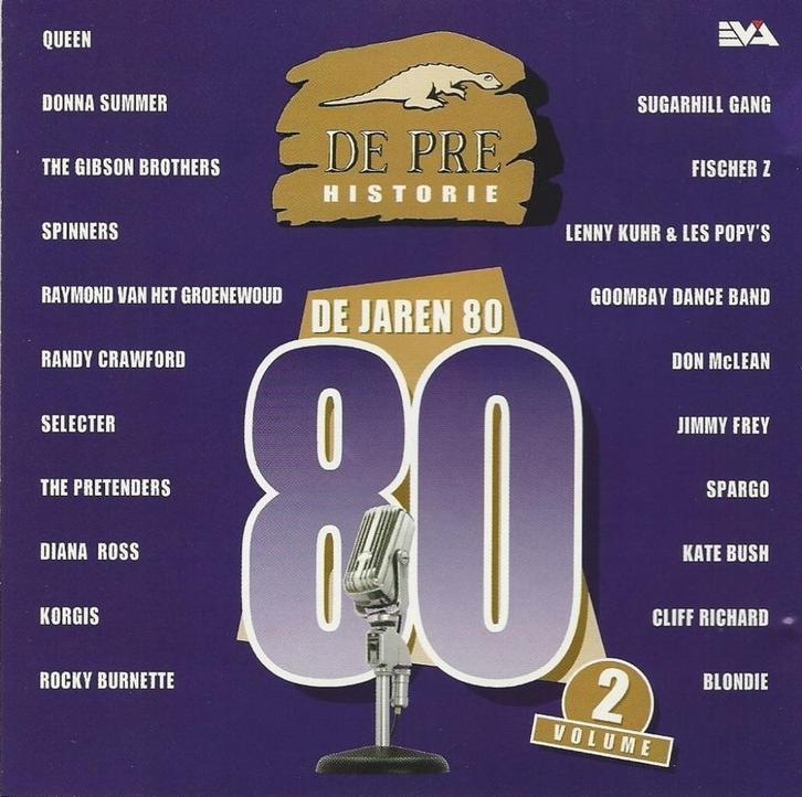 CD's DE PRE HISTORIE - 1980 / 1989 Vol. 2, Cd's en Dvd's, Cd's | Pop, Zo goed als nieuw, 1980 tot 2000, Ophalen of Verzenden